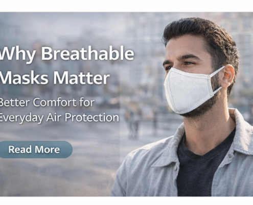Breathable Masks Matter in Urban Environments