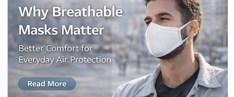 Breathable Masks Matter in Urban Environments
