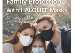 Family Protection with HALOLIFE Masks