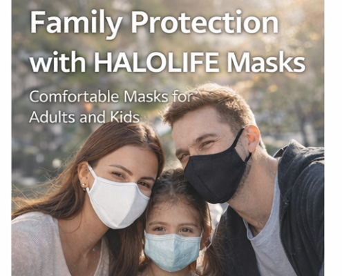 Family Protection with HALOLIFE Masks