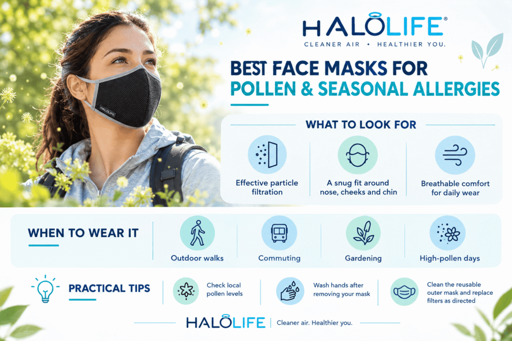 Face Masks for Pollen and Seasonal Allergies